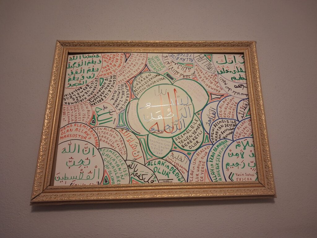 500 TL EL YAZMASI 70*50 CM ÇERÇEVESİZ